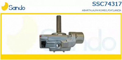 SANDO ssc743172 - Рулевая колонка