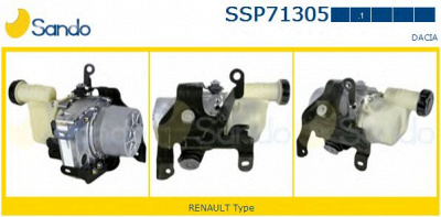 SANDO ssp713051 -  Гидравлический насос, рулевое управление