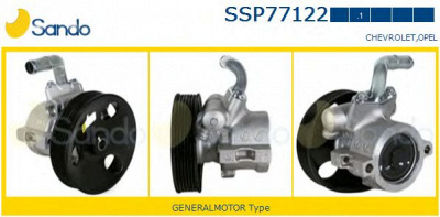 SANDO ssp771221 -  Гидравлический насос, рулевое управление