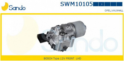 SANDO swm101051 - Двигатель стеклоочистителя