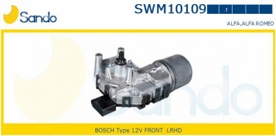 SANDO swm101091 -  Двигатель стеклоочистителя