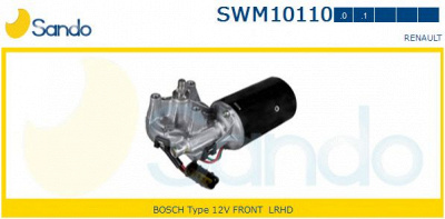 SANDO swm101100 - Двигатель стеклоочистителя