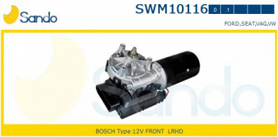 SANDO swm101161 -  Двигатель стеклоочистителя