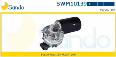 SANDO swm101390 - Двигатель стеклоочистителя