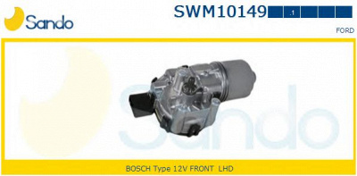 SANDO swm101491 -  Двигатель стеклоочистителя