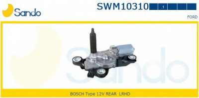 SANDO swm103101 - Двигатель стеклоочистителя