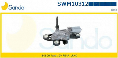 SANDO swm103121 - Двигатель стеклоочистителя