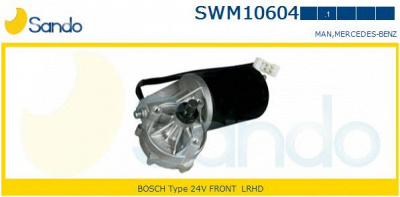 SANDO swm106041 -  Двигатель стеклоочистителя