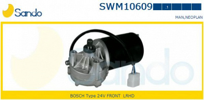 SANDO swm106091 -  Двигатель стеклоочистителя