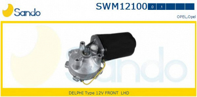 SANDO swm121001 -  Двигатель стеклоочистителя