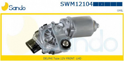 SANDO swm121041 - Двигатель стеклоочистителя