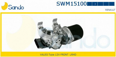 SANDO swm151001 -  Двигатель стеклоочистителя