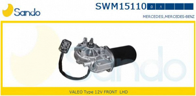 SANDO swm151101 -  Двигатель стеклоочистителя