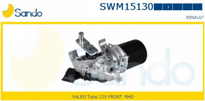 SANDO swm151301 - Двигатель стеклоочистителя