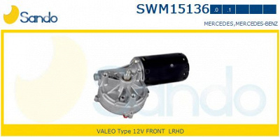 SANDO swm151361 -  Двигатель стеклоочистителя