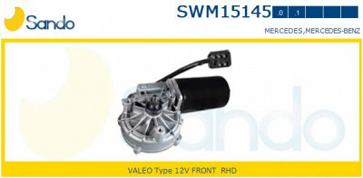 SANDO swm151451 -  Двигатель стеклоочистителя
