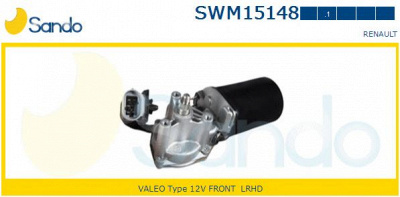 SANDO swm151481 -  Двигатель стеклоочистителя