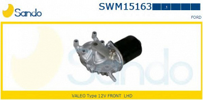 SANDO swm151631 -  Двигатель стеклоочистителя