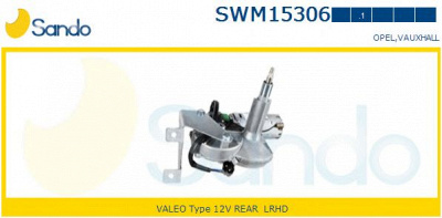 SANDO swm153061 - Двигатель стеклоочистителя
