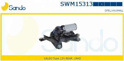 SANDO swm153131 - Двигатель стеклоочистителя