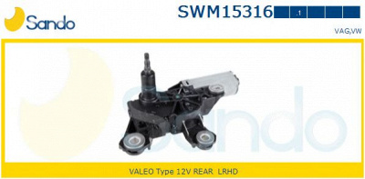 SANDO swm153161 - Двигатель стеклоочистителя
