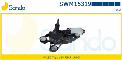 SANDO swm153191 - Двигатель стеклоочистителя
