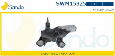SANDO swm153251 -  Двигатель стеклоочистителя