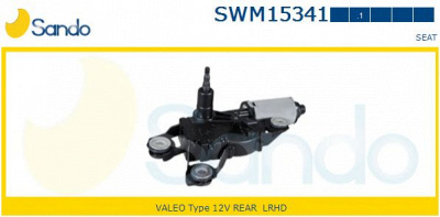SANDO swm153411 - Двигатель стеклоочистителя