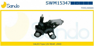 SANDO swm153471 -  Двигатель стеклоочистителя
