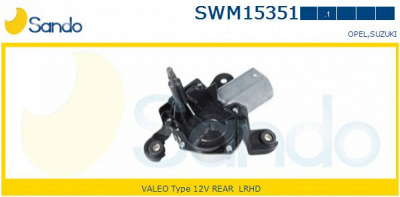 SANDO swm153511 -  Двигатель стеклоочистителя