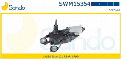 SANDO swm153541 - Двигатель стеклоочистителя