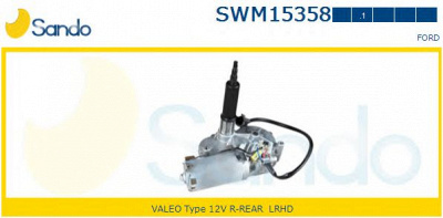 SANDO swm153581 -  Двигатель стеклоочистителя