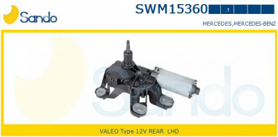 SANDO swm153601 -  Двигатель стеклоочистителя