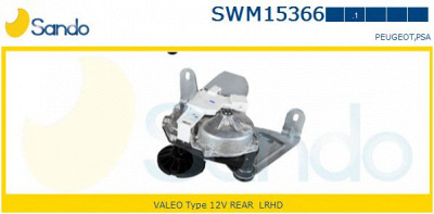 SANDO swm153661 - Двигатель стеклоочистителя