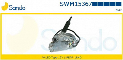 SANDO swm153671 -  Двигатель стеклоочистителя