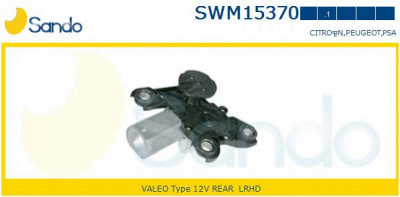 SANDO swm153701 -  Двигатель стеклоочистителя