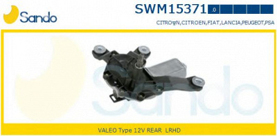 SANDO swm153710 -  Двигатель стеклоочистителя