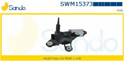 SANDO swm153731 -  Двигатель стеклоочистителя