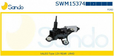 SANDO swm153741 - Двигатель стеклоочистителя