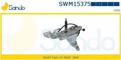 SANDO swm153751 -  Двигатель стеклоочистителя