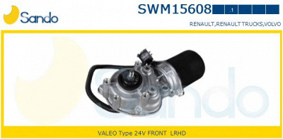 SANDO swm156081 -  Двигатель стеклоочистителя