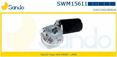 SANDO swm156111 -  Двигатель стеклоочистителя