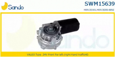 SANDO swm156390 -  Двигатель стеклоочистителя
