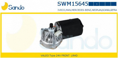 SANDO swm156451 -  Двигатель стеклоочистителя