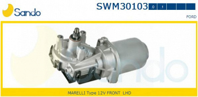 SANDO swm301031 -  Двигатель стеклоочистителя