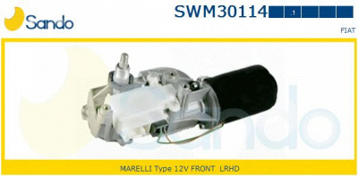 SANDO swm301141 -  Двигатель стеклоочистителя