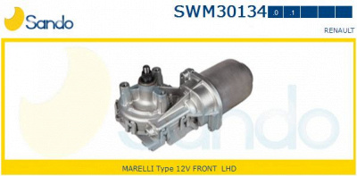 SANDO swm301341 -  Двигатель стеклоочистителя