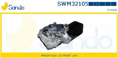 SANDO swm321051 - Двигатель стеклоочистителя
