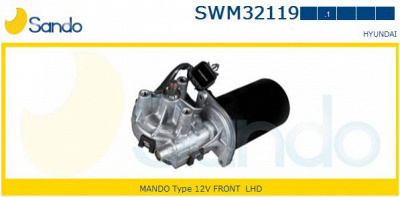 SANDO swm321191 - Двигатель стеклоочистителя