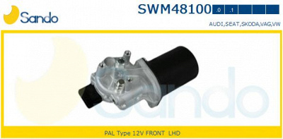 SANDO swm481000 -  Двигатель стеклоочистителя